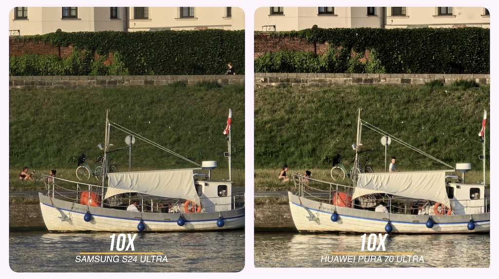 Samsung S24 Ultra vs Huawei P70 Pura Ultra